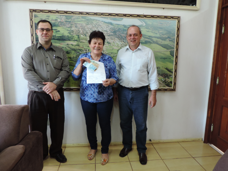 ENTREGUE MAIS UM PRÊMIO DO PROGRAMA NOTA FISCAL GAÚCHA